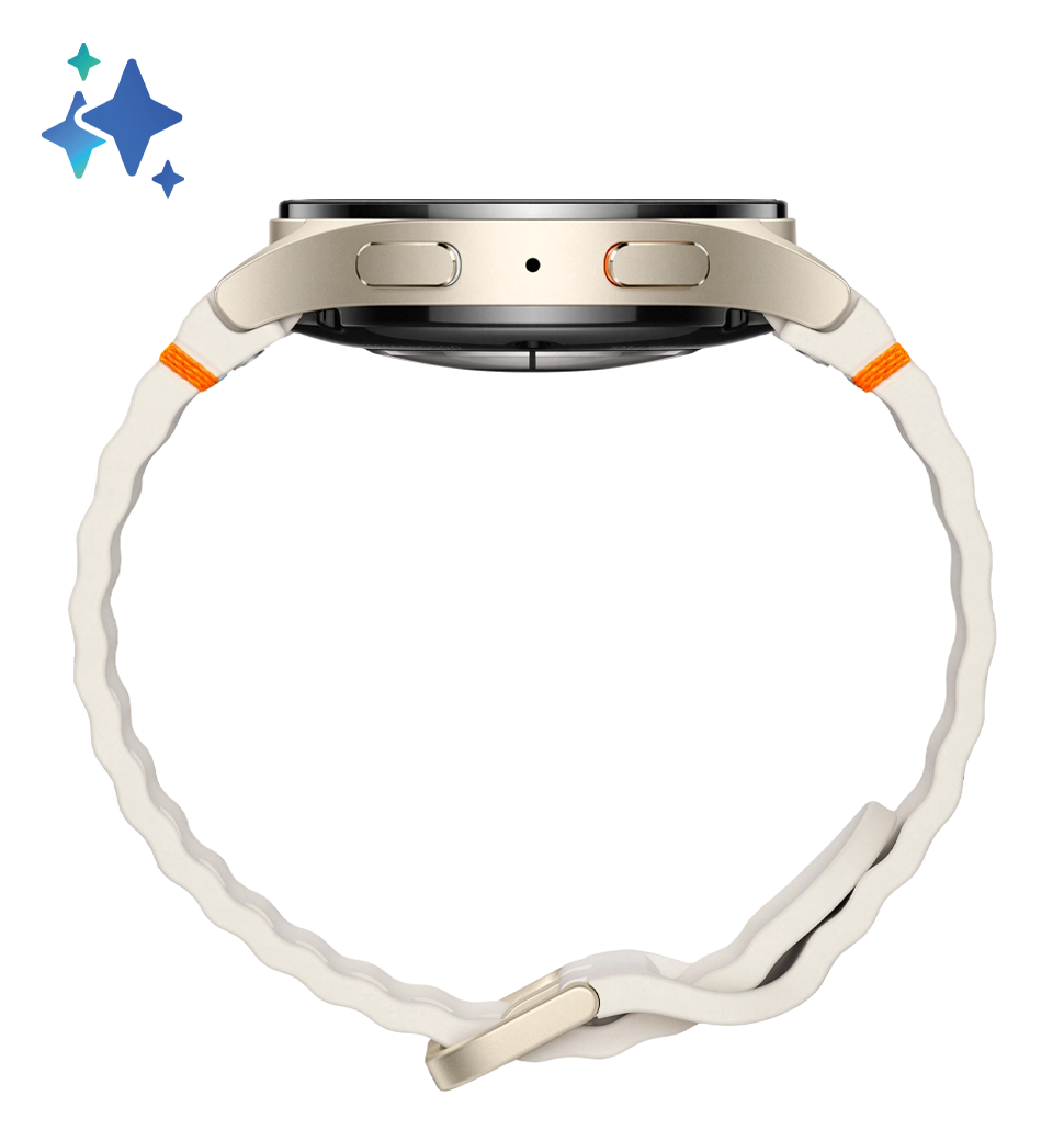 Смарт-часы Samsung Galaxy Watch 7 40mm eSIM Cream (SM-L305FZEASEK)