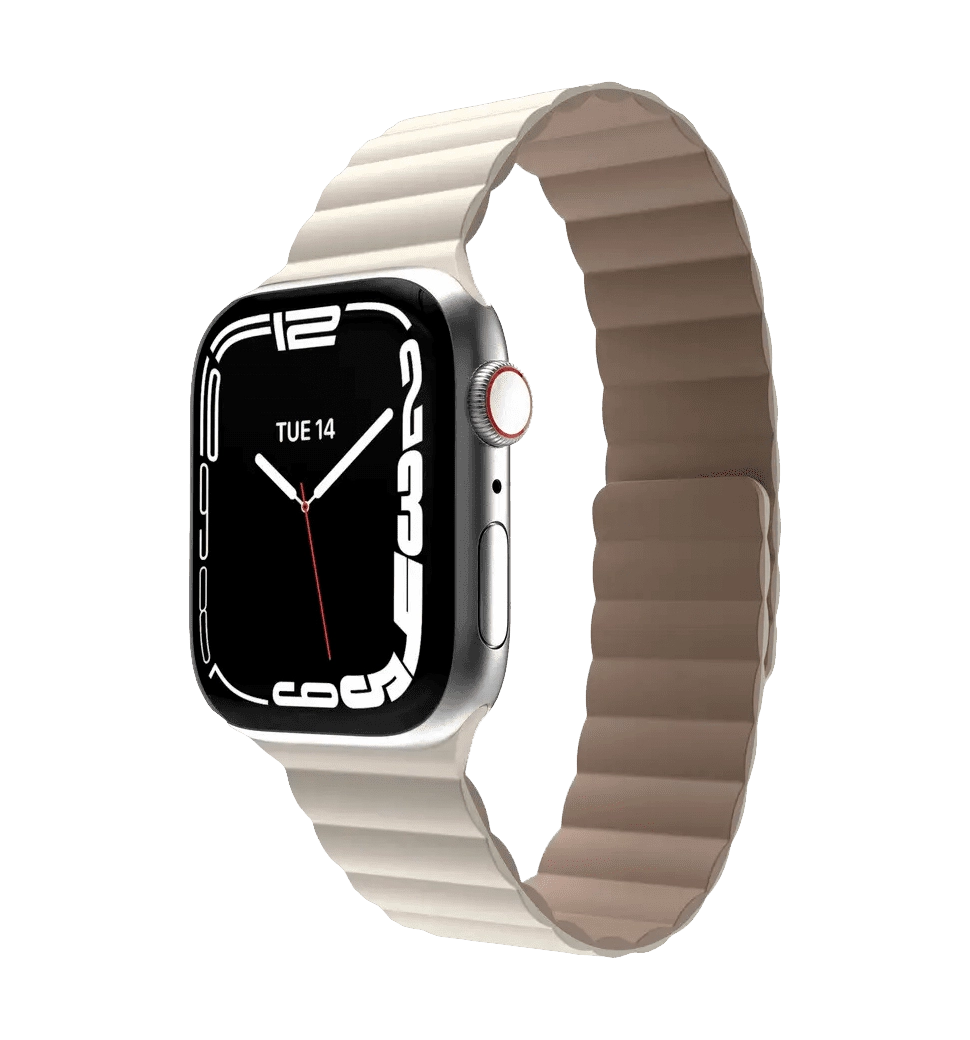 Ремінець Switcheasy Skin Silicone Magnetic Watch 42/44/45/49mm Starlight (MAW245078SI22)