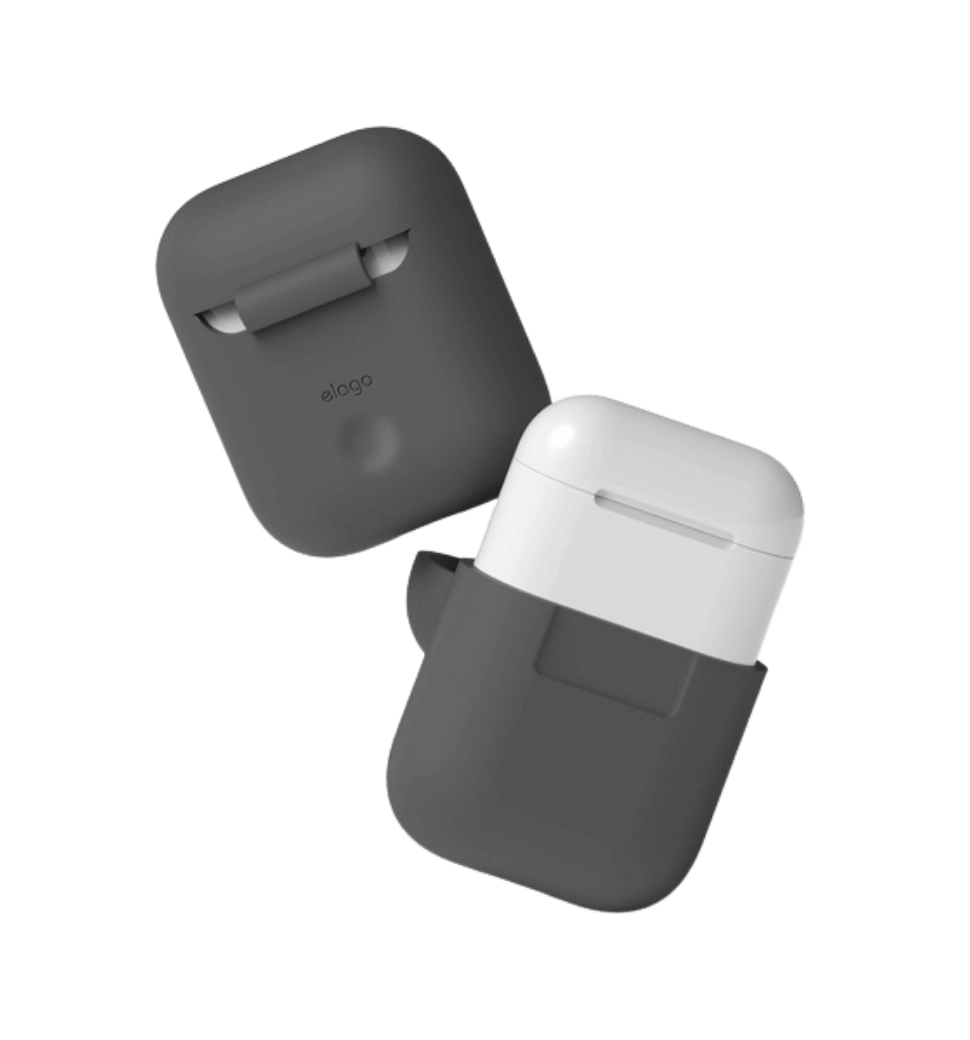 Чохол Elago Silicone Dark Grey for Airpods (EAPSC-DGY)
