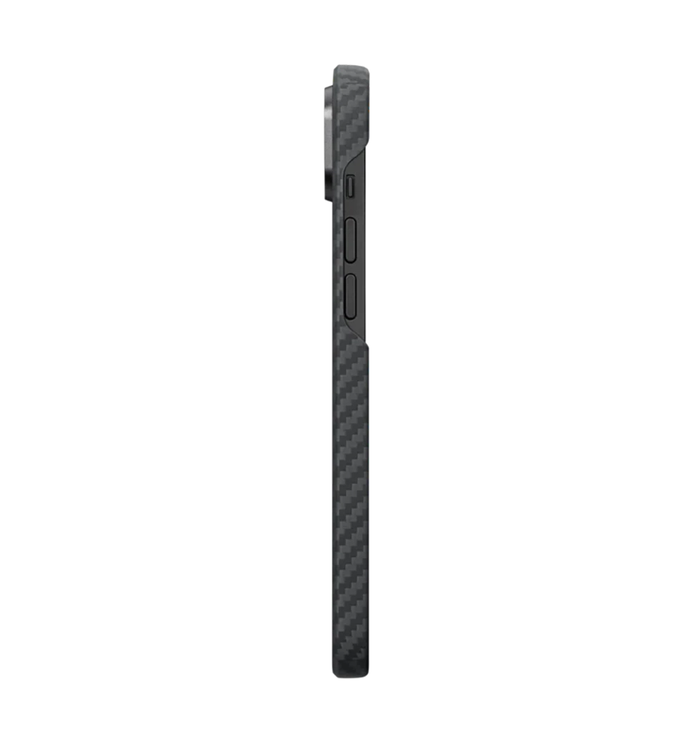Чохол Pitaka MagEZ Case 3 Twill 1500D Black/Grey for iPhone 14 (KI1401)