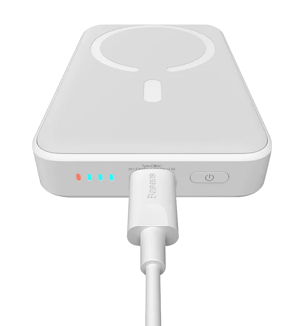Зовнійшній акумулятор Baseus Magnetic Mini 10000mAh 20W White (PPCX030002)