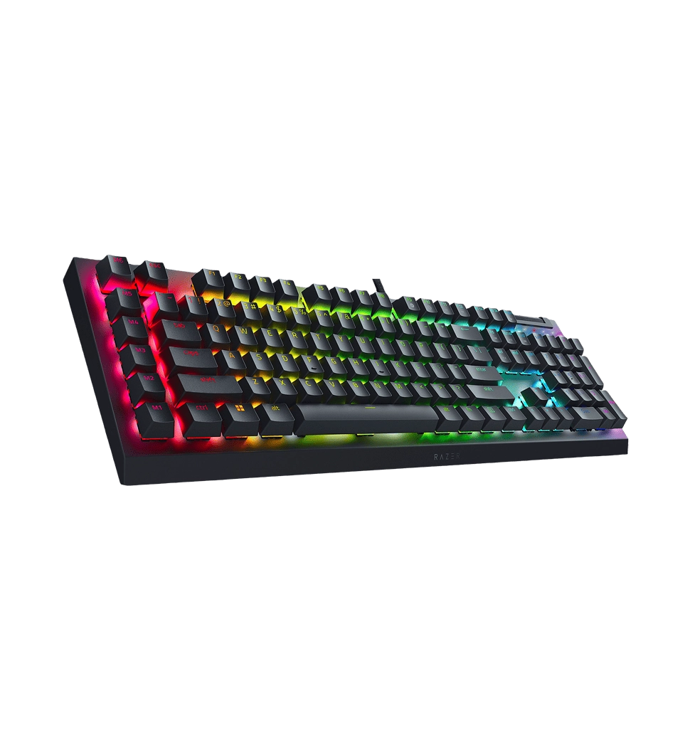 Клавиатура механическая RAZER BlackWidow V4 X, Green Switch, RU (RZ03-04700800-R3R1)