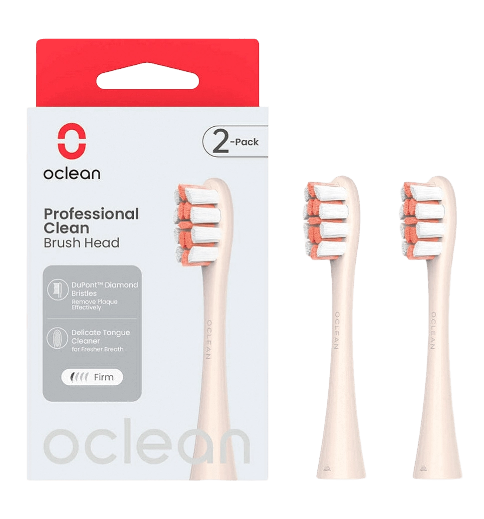 Насадка для зубної електрощітки Oclean P1C8 Brush Head Golden 2шт (6970810553970)