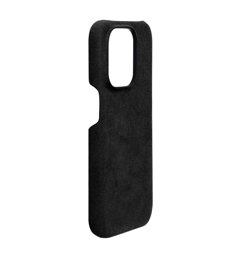 Чехол Kartell Alcantara MagSafe for iPhone 15 Pro Black