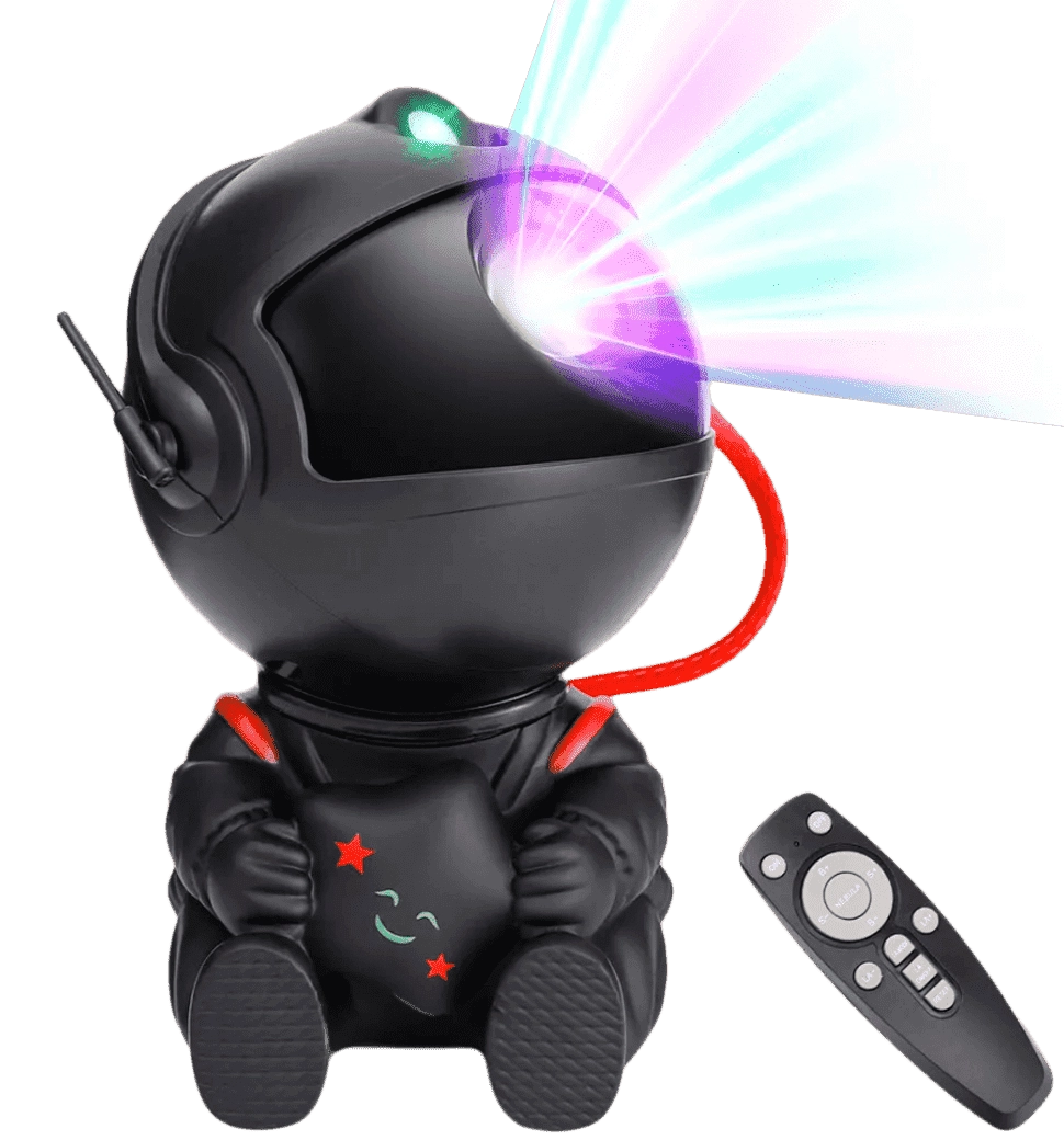 Нiчник LED зоряне небо "Астронавт" MINI (black)