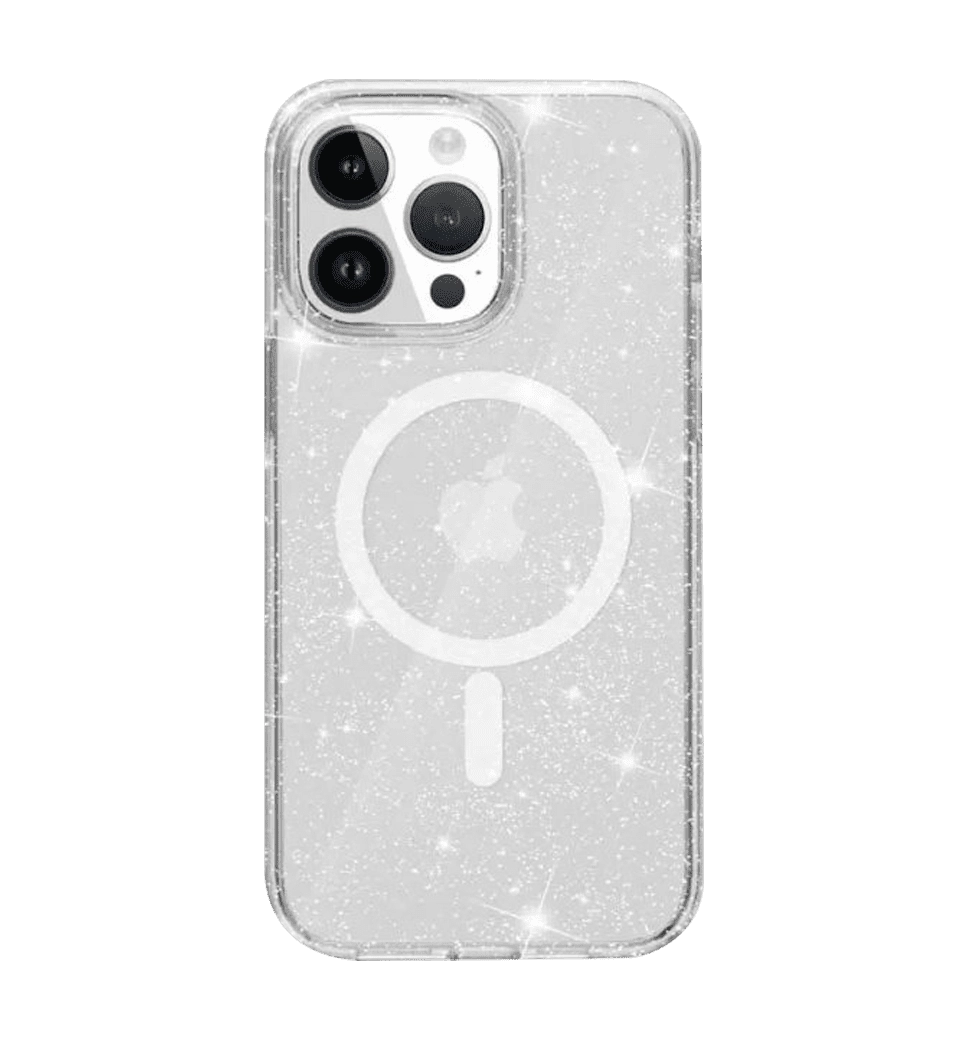 Чехол Blueo Crystal Drop PRO Resistance Case для iPhone 15 Pro MagSafe Glitter