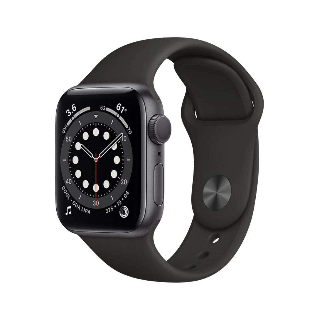 Apple Watch S6 40mm Sp Gray Alu Black Sp Band (MG133) БУ