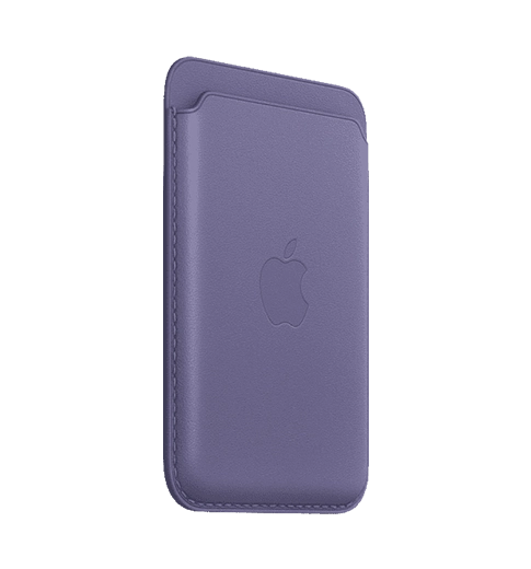 Чехол-кошелек iPhone Leather Wallet with MagSafe - Wisteria (MM0W3)