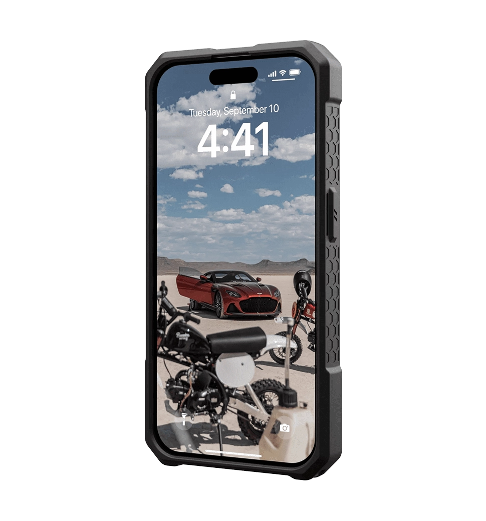 Чехол UAG iPhone 15 Pro Monarch Pro Magsafe, Carbon Fiber (114221114242)