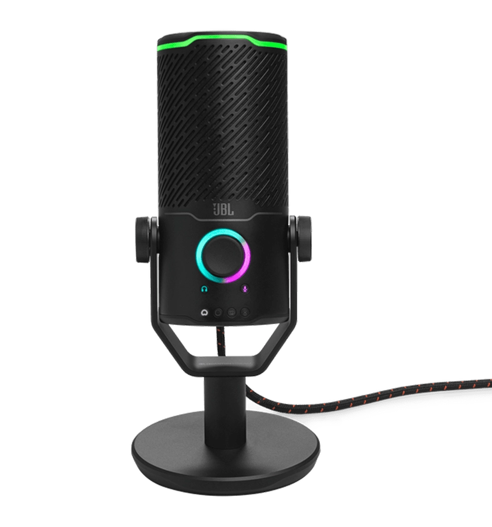 Мікрофон JBL Quantum Stream Studio Chrome (JBLSTRMSTUDIOBLK)