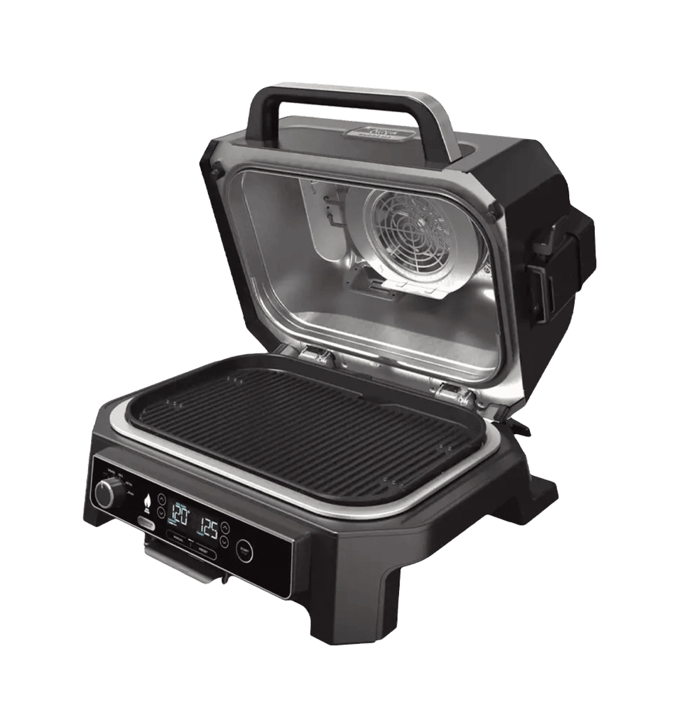 Электрическое гриль-барбекю и коптильня Ninja Woodfire Pro XL OG850EU
