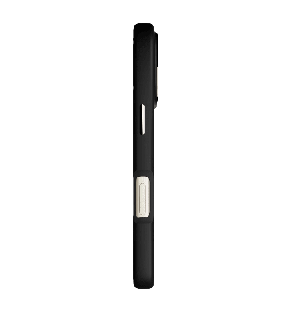 Чехол Puro Liquid Silicon Cover "ICON MAG PRO" with Magsafe, iPhone 16 Pro, black PUIPC16P61ICONMPBL