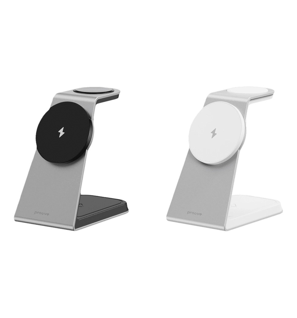 Бездротовий ЗП Proove Omni Power 3 in 1 (gray)