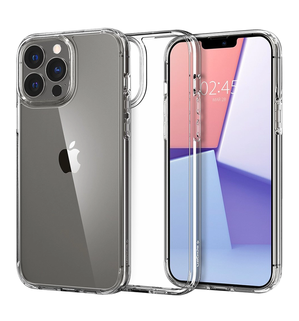 Чохол Spigen для Apple Iphone 13 Pro Crystal Hybrid, Crystal Clear (ACS03299)