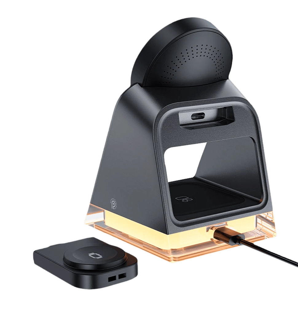 Бездротовий ЗП Acefast E17 Desktop 3in1 Charging Series (Black)