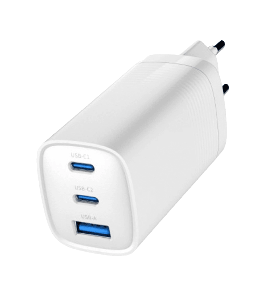 Зарядний пристрій Gembird 65W WHITE