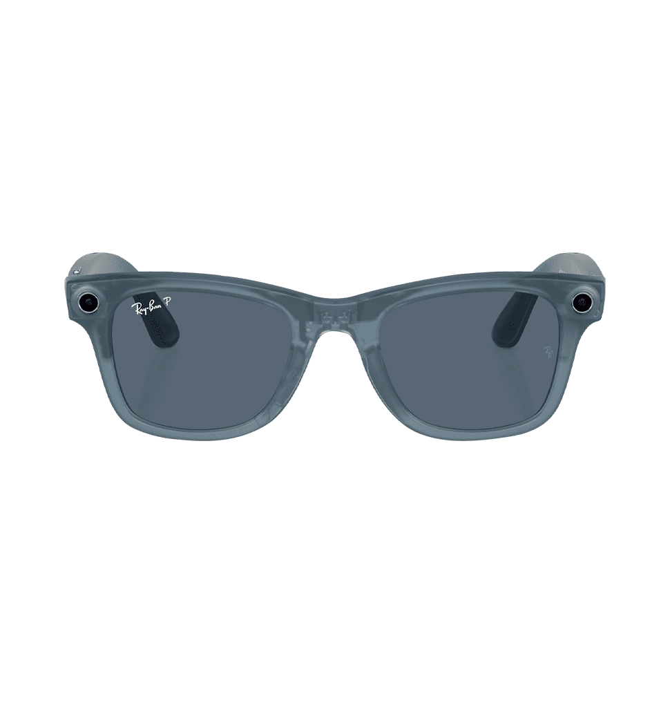 Смарт-очки Ray-Ban Meta Wayfarer Matte Jeans/Dusty Blue size XXL (RW4008 67552V 53-22)