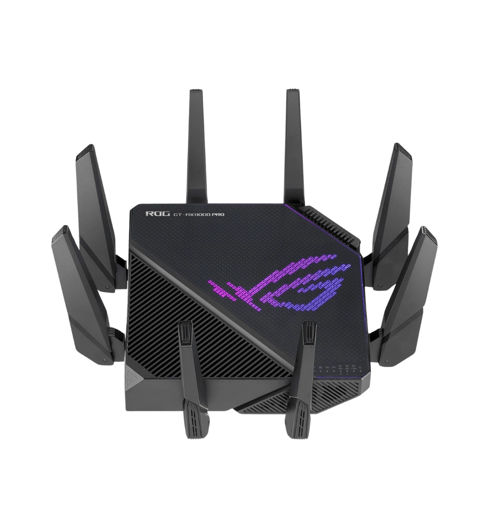 Маршрутизатор ASUS GT-AX11000 PRO AX11000, 4xGE LAN, 1x2.5GE WAN, 1x10GE WAN/LAN, 1xUSB3.2, 1xUSB2.0