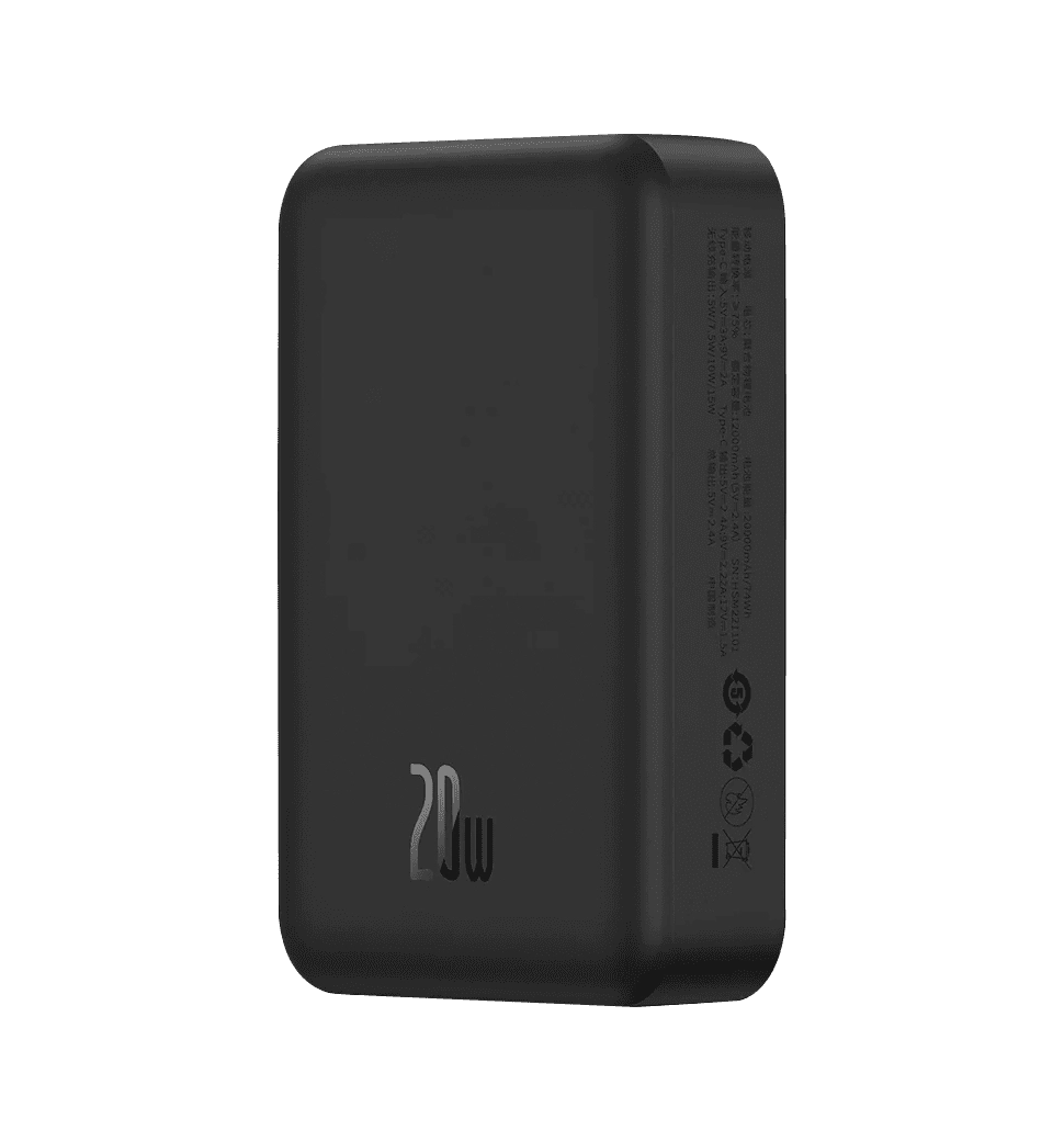 Зовнійшній акумулятор Baseus Magnetic Mini Wireless 20000mAh 20W Black (PPCX150001)