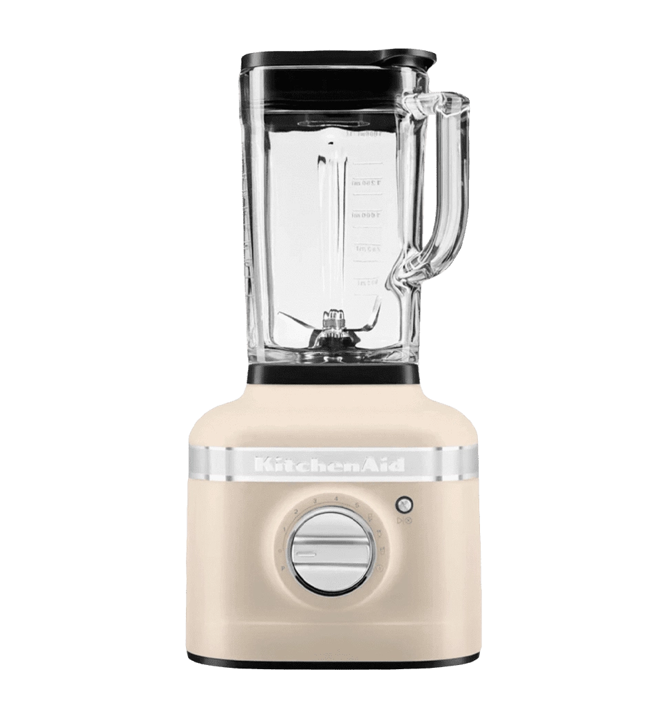 Блендер KitchenAid Artisan K400 1,4 л 5KSB4026EAC зі скляним стаканом кремовий