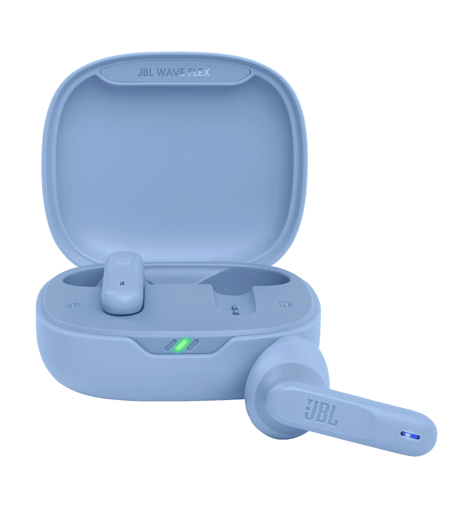Навушники JBL Wave Flex Blue (JBLWFLEXBLU)