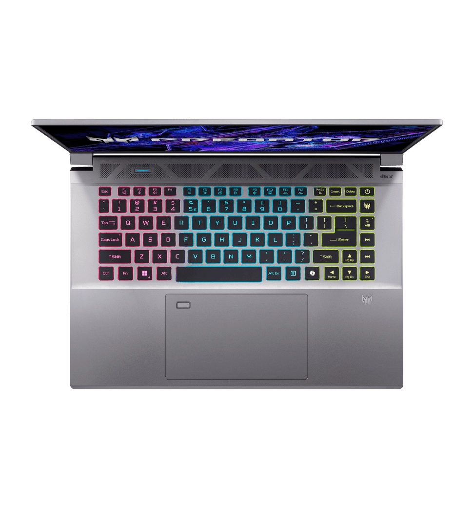 Ноутбук 16” Acer Predator Triton Neo 16 PTN16-51 (NH.QSAEU.003)/Intel U9-185H/32GB/1TB SSD/NVD 4060-8/Linux/Grey