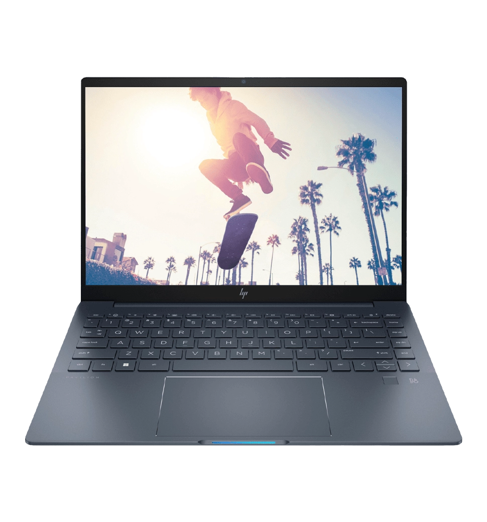 Ноутбук 14" HP Pavilion Plus 14-eh1001ua (826S8EA)/Intel i7-1355U/16GB/1TB SSD/NVD2050-4/DOS/Blue