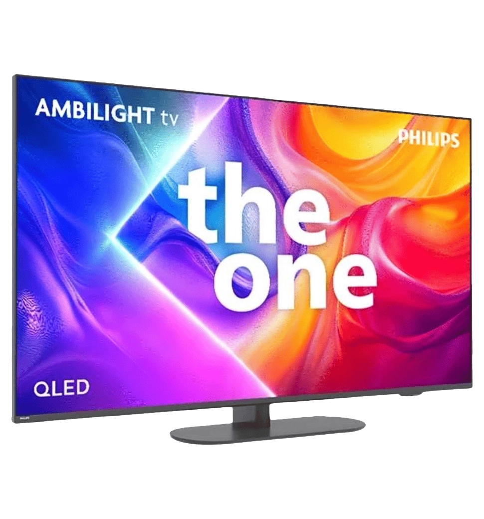 Телевізор Philips  50", 4К QLED 120 Hz, VRR 144Hz Titan OS, 500 cd/m2, Ambilight, sound 40W, Wi-Fi 802.11ac,