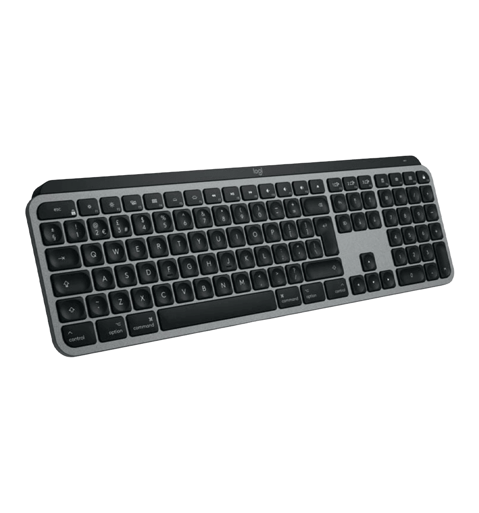 Клавіатура LOGITECH MX Keys S for Mac Wireless Keyboard - SPACE GREY (920-011637)