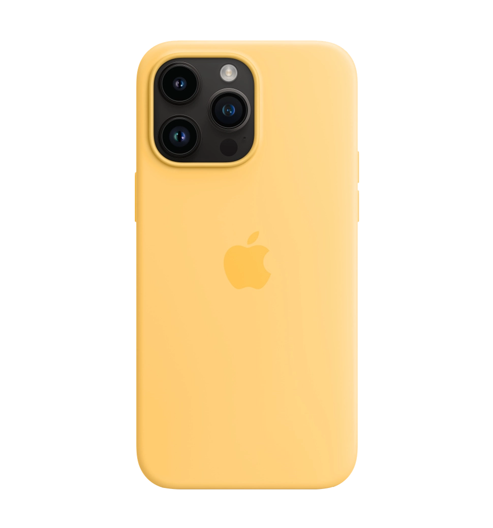 Чохол Силіконовий iPhone 14 Pro Max Silicone Case with MagSafe Sunglow (MPU03) — фото 4