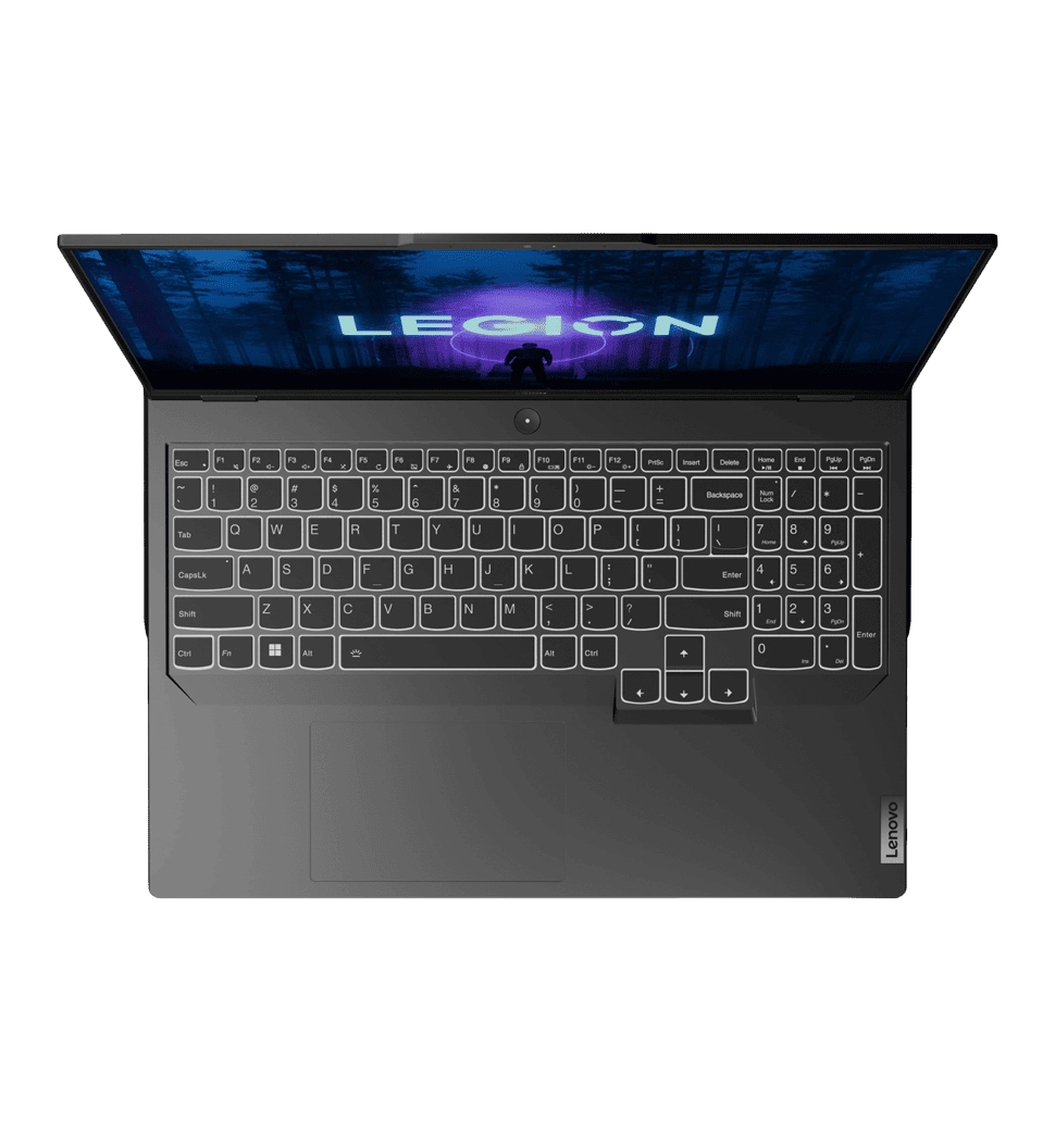 Ноутбук 16” Lenovo Legion Pro 5 16ARX8 (82WM00F5RA)/AMD R7 7745HX/32GB/1TB SSD/NVD 4070-8/DOS/Grey