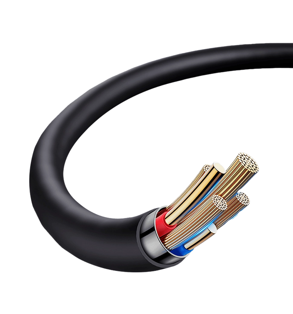 Кабель Keephone PD 60W Type-C to Type-C Liquid Silicone Cable black (DC-23014blk)