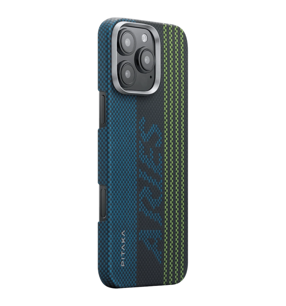 Чехол Pitaka Tactile Woven Case Aries Credit Сard for iPhone 16 Pro (KI1601CR)