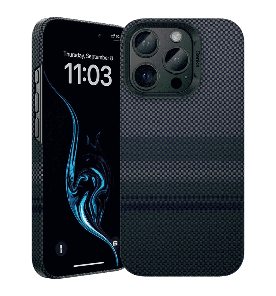 Чехол Benks Magnetic Kevlar Limited Edition-Aurora iP16 Pro