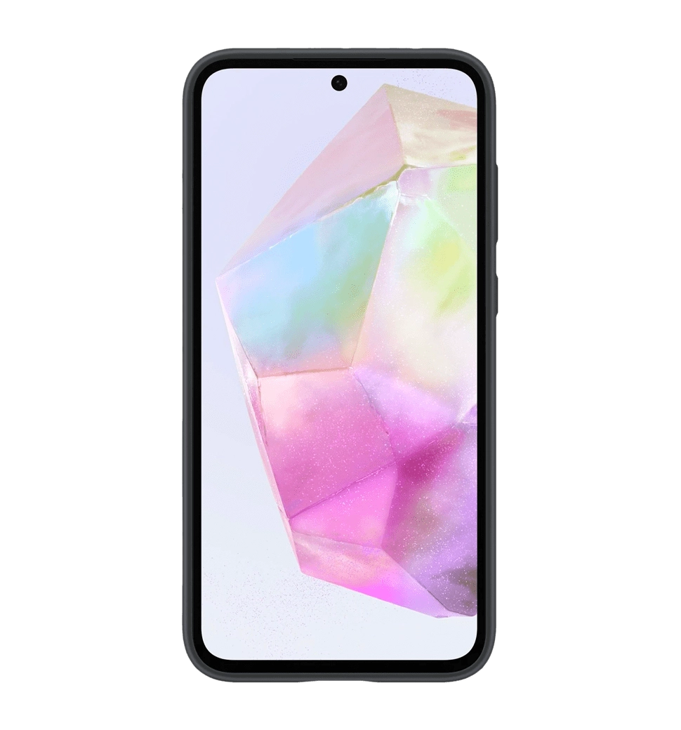 Чохол Samsung для Galaxy A35 (A356), Silicone Case, чорний (EF-PA356TBEGWW)