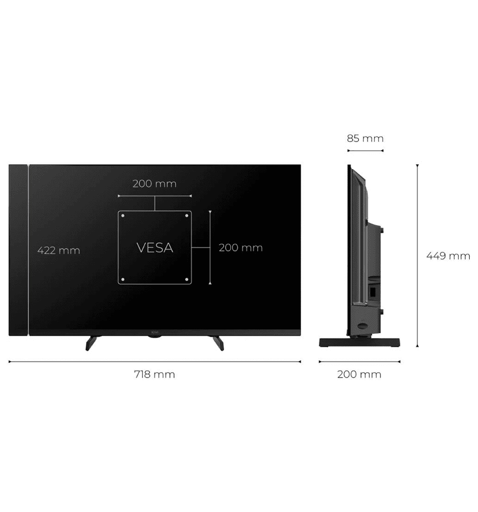 Телевізор 40", FHD, Google TV  40F800KB