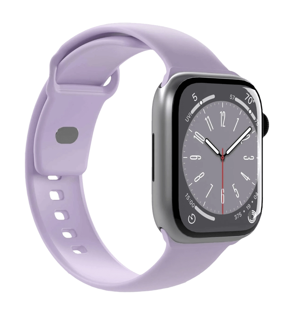 Ремінець для годинника Puro "ICON" Silicone band Apple Watch 38–42mm SM & ML Lavender PUICNAW40LVD