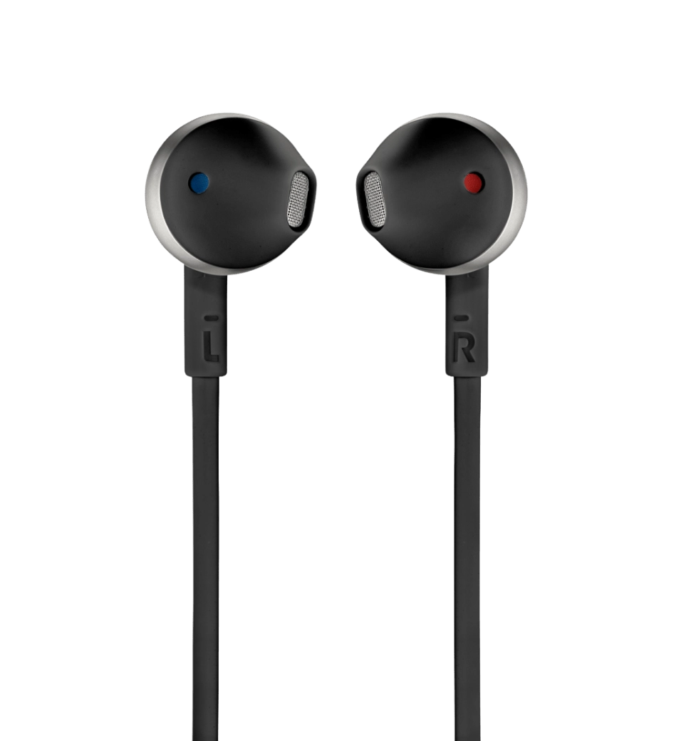 Наушники с микрофоном JBL T205 Black (JBLT205BLK)