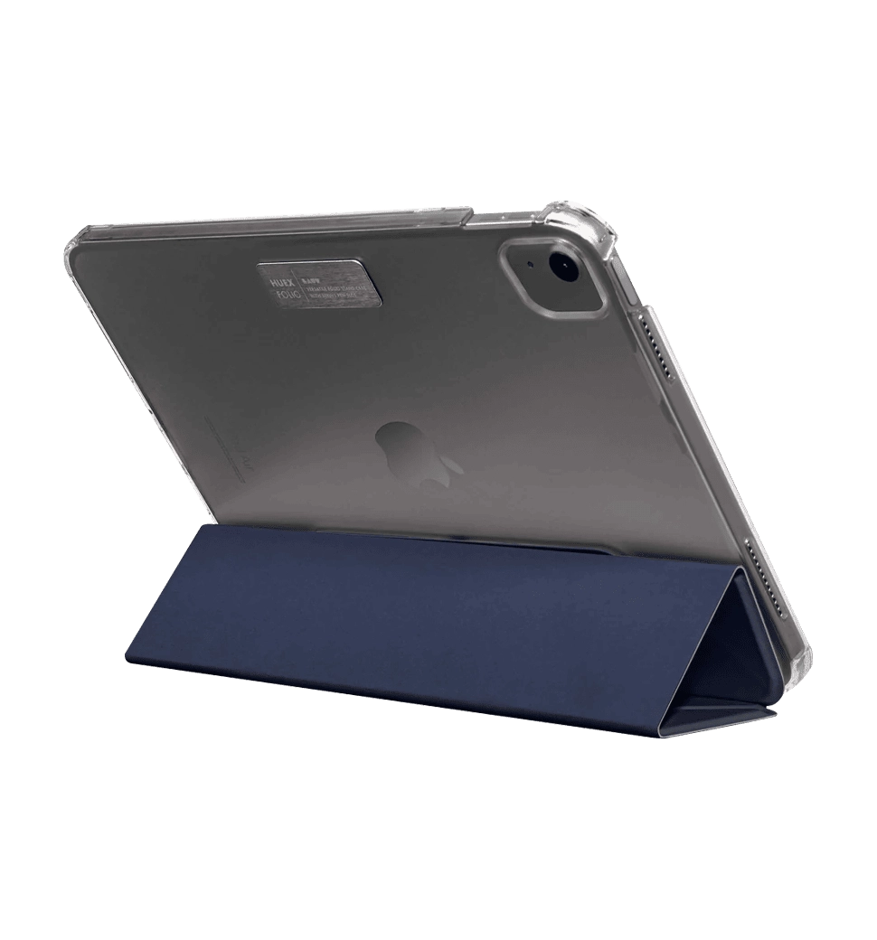 Чохол Laut HUEX FOLIO Case for iPad Air 11" (2024)/Air 10.9"/Pro 11" (22-18)(L_IPA24S_HF_NV) темно-синій