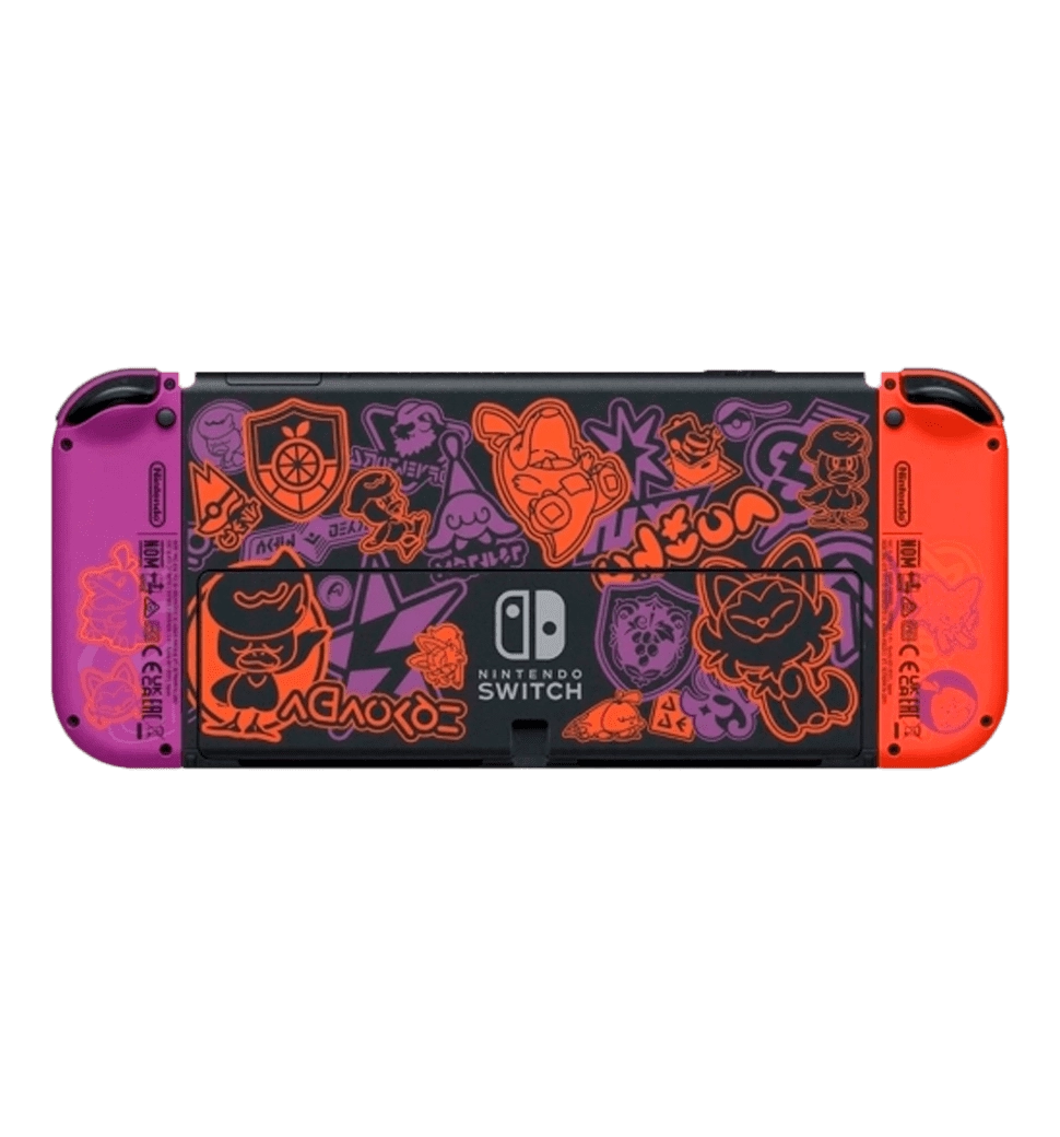 Портативная игровая приставка Nintendo Switch OLED Model Pokemon Scarlet & Violet Edition