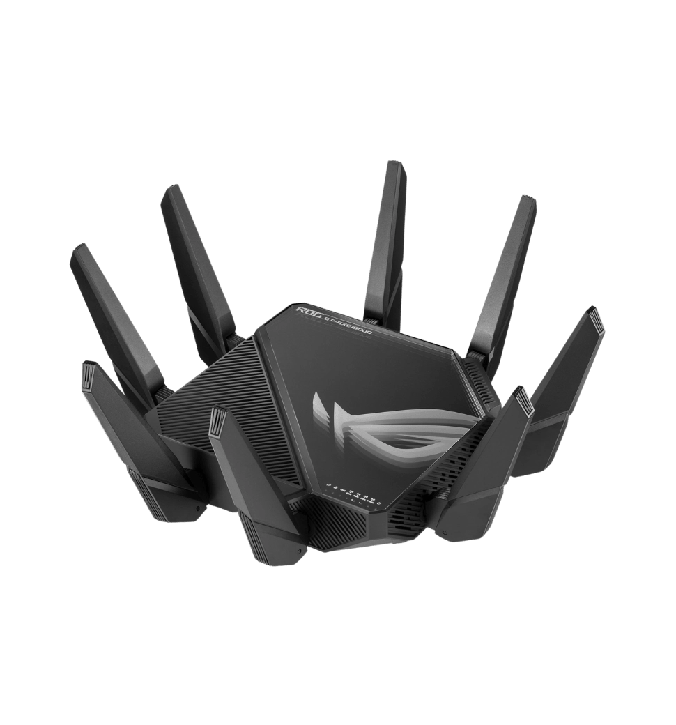 Маршрутизатор ASUS GT-AXE16000 AXE16000, 4xGE LAN, 1x2.5GE WAN, 2x10GE LAN/WAN, 1xUSB3.2, 1xUSB2.0,