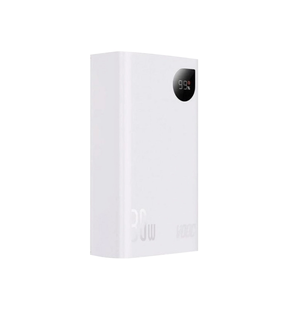 Внешний аккумулятор Baseus Adaman2 20000mAh 30W (white)(PPAD050002)