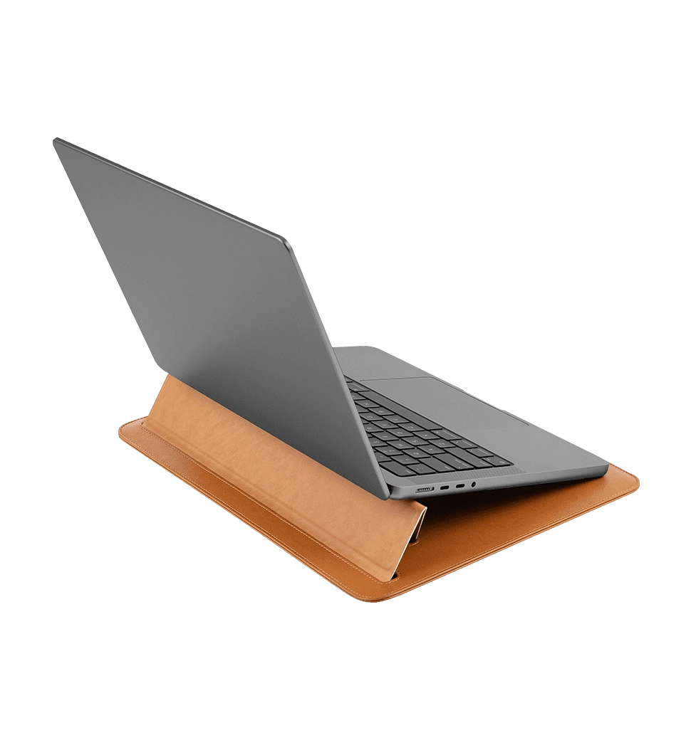 Чохол Moshi Muse 14" 3-in-1 Slim Laptop Sleeve Caramel Brown for MacBook Pro 14" (99MO034752)