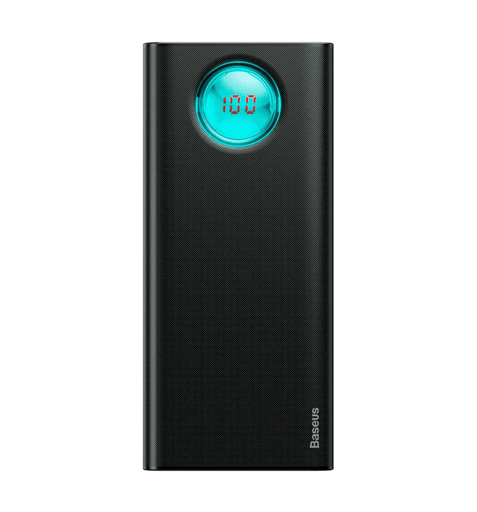 Доп батерея Baseus Amblight Digital Display PD3.0+QC3.0 18W 20000mAh Black (PPALL-LG01)