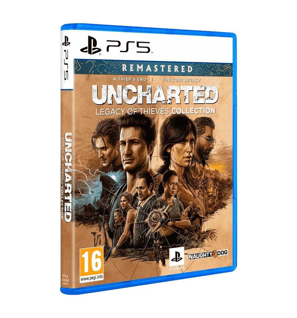 Игра консольная PS5 Uncharted: Legacy of Thieves Collection, BD диск