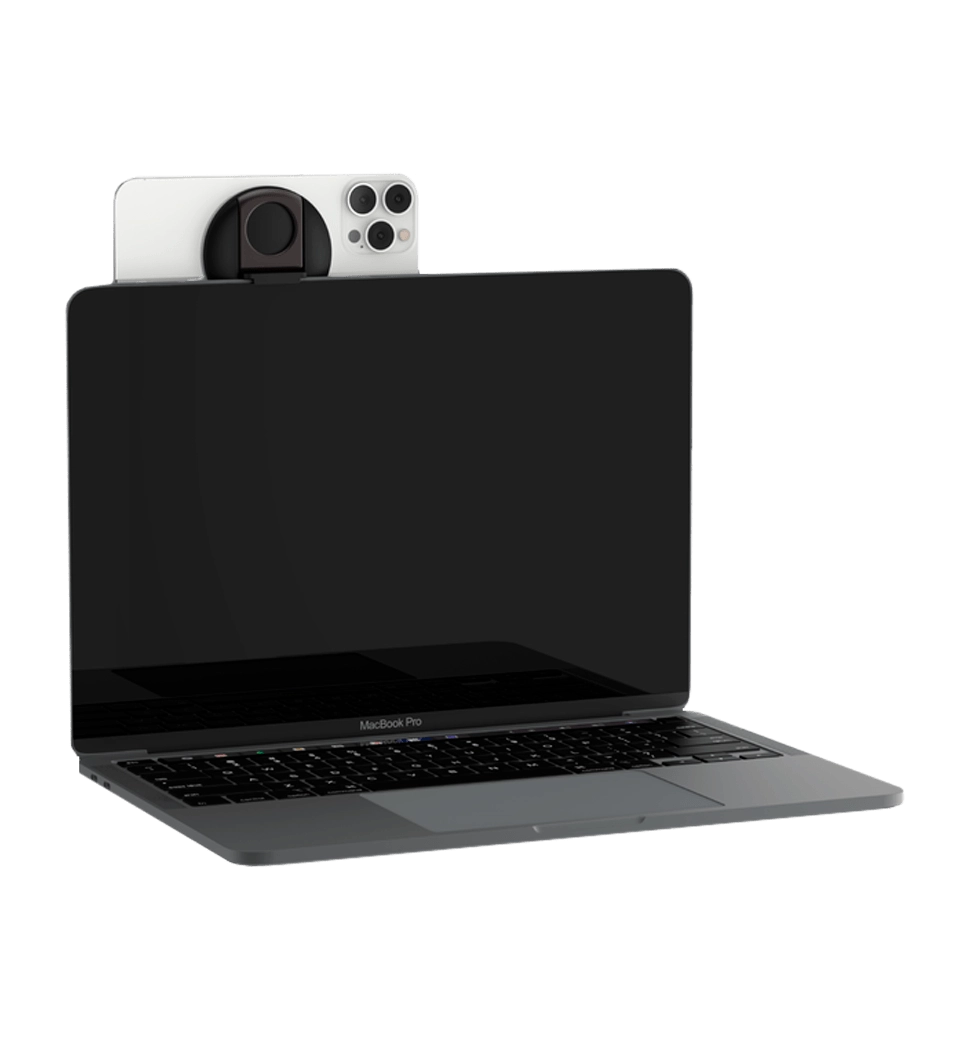 Держатель Belkin iPhone Mount with MagSafe для Mac Notebooks - Black (MMA006BTBK)