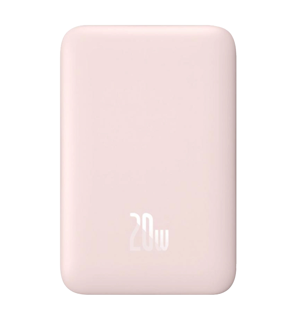 Зовнійшній акумулятор Baseus Magnetic Mini 10000mAh 20W Pink (PPCX030004)