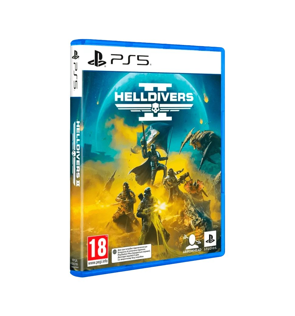 Игра консольная PS5 HELLDIVERS 2, BD диск