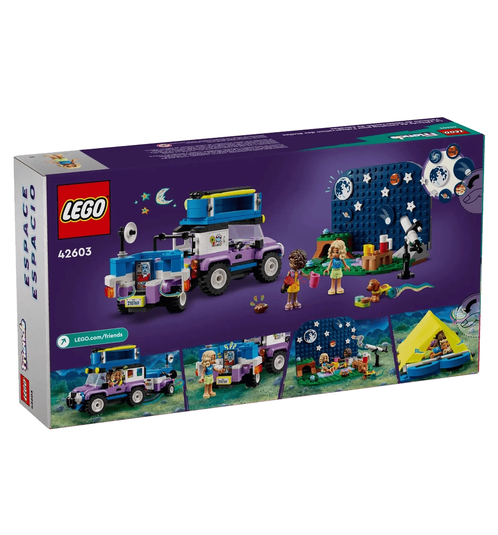 Конструктор LEGO Friends Кемпінговий автомобіль для спостереження за зірками