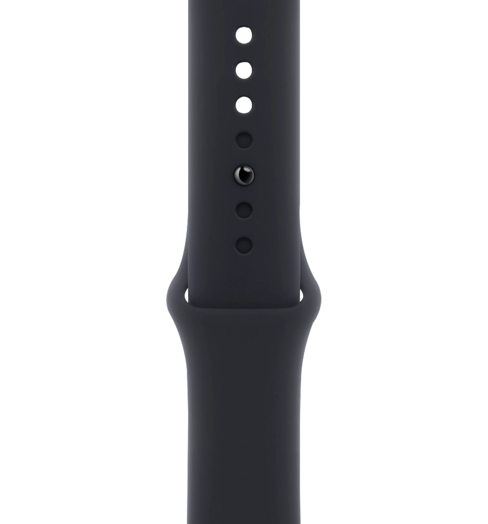 Apple Watch Series 9 45mm Midnight Aluminum Case with Midnight Sport Band S/M (MR993)